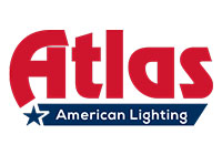Atlas Lighting logo and illustration